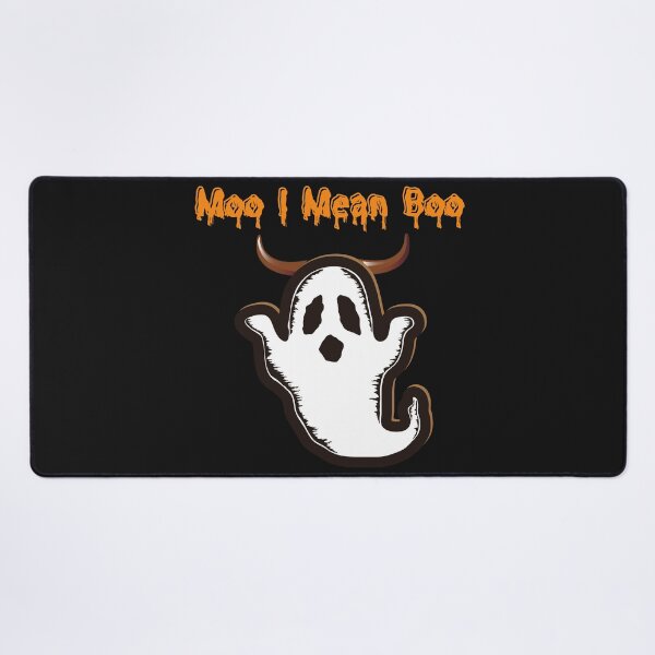 Item preview, Moo I Mean Boo Halloween Cow Ghost Costume designed and sold by Bwaichigo.