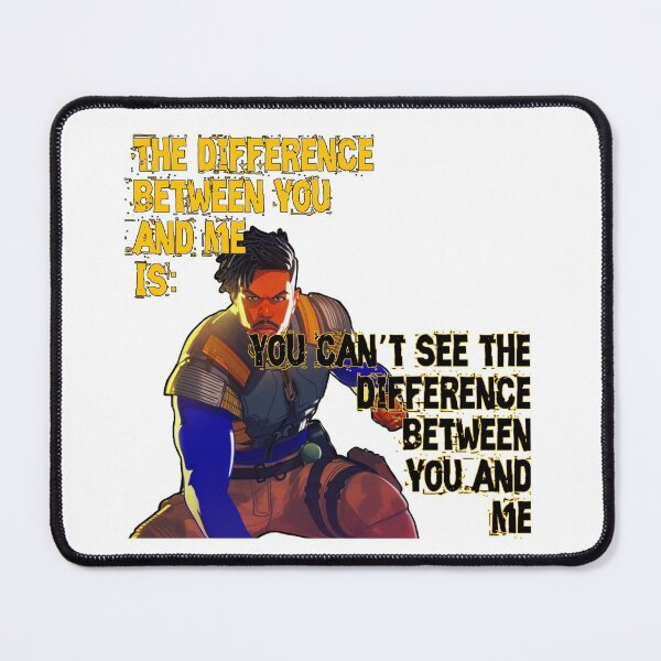 Item preview, the difference according to killmonger designed and sold by obsedian-dream.