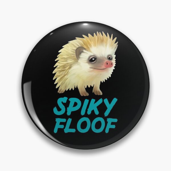 Artikelvorschau, Blauer Spiky Floof für Igelliebhaber entworfen und verkauft von Mochi-Merch.