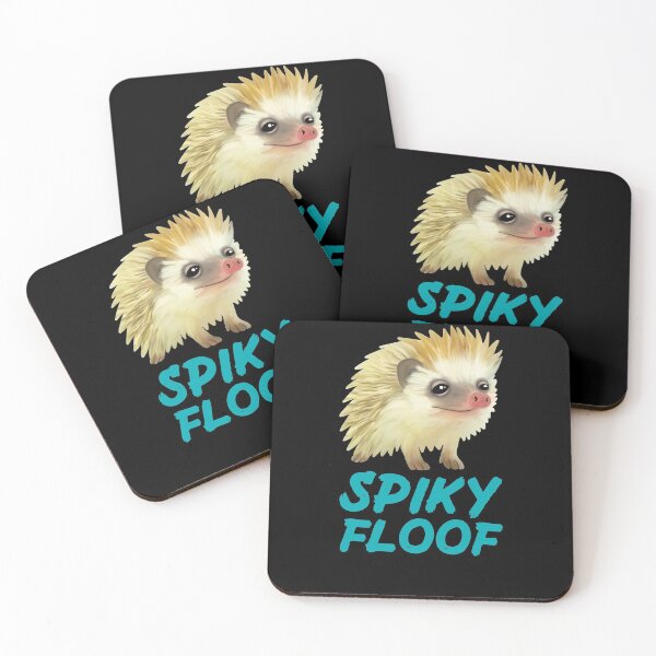 Artikelvorschau, Blauer Spiky Floof für Igelliebhaber entworfen und verkauft von Mochi-Merch.