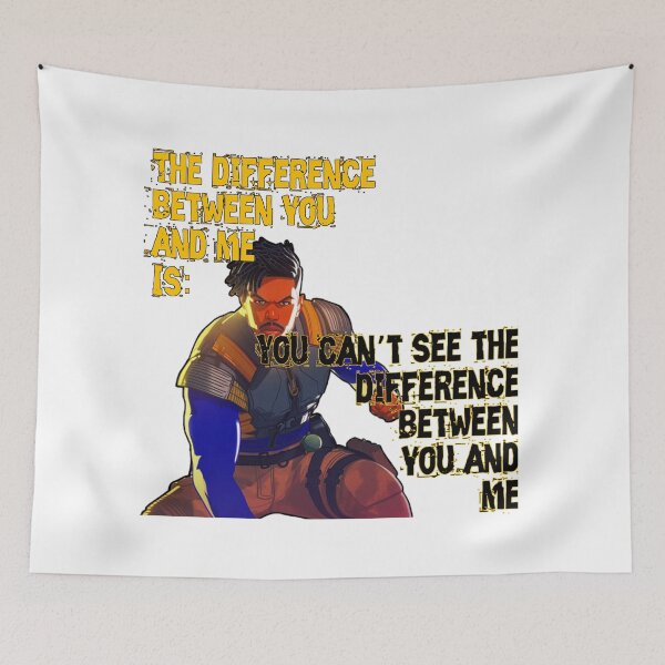Item preview, the difference according to killmonger designed and sold by obsedian-dream.