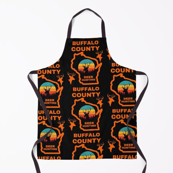 Item preview, Wisconsin Deer Hunter Buffalo County designed and sold by WoodburyLake.