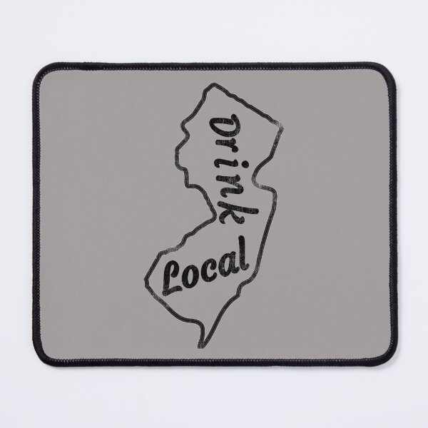 Item preview, Distressed New Jersey Drink Local Design designed and sold by Angela Mello.