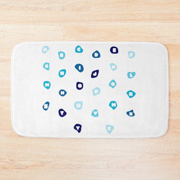 Item preview, Blue Blob Alphabet designed and sold by DonneeCreations.