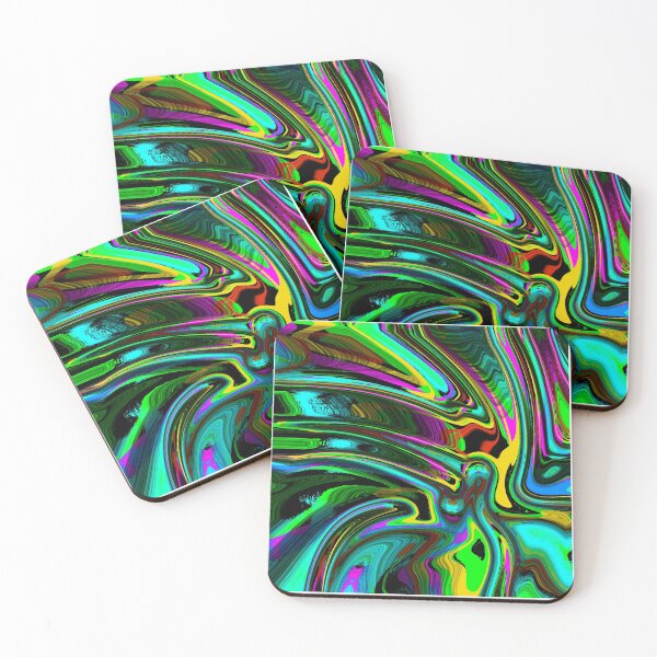 Item preview, Abstract Neon and Black  designed and sold by Zeons-Art.