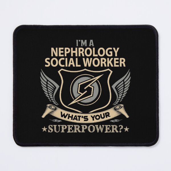 Item preview, Nephrology Social Worker T Shirt - Superpower Job Gift Item Tee designed and sold by rolandchel.