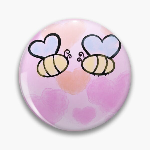 Item preview, Bee In Love Clouds designed and sold by FUNFUNBEE.