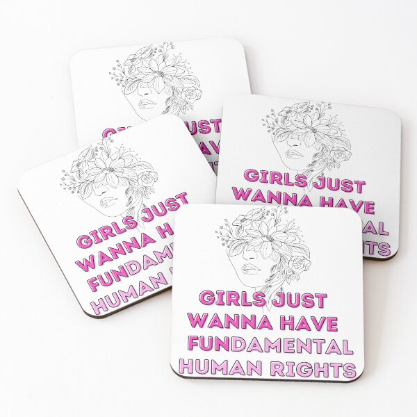 Item preview, Girls Just Wanna Have Fundamental Human ,Women's Rights, Rights ,for Women, Feminist, Fundamental Rights designed and sold by salmamzr.