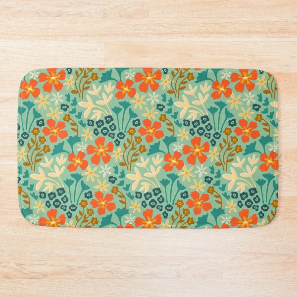Item preview, PROFUSION BRIGHT TROPICAL FLORAL PATTERN - UnBlink Studio by Jackie Tahara designed and sold by Jackie Tahara of UnBlink Studio.