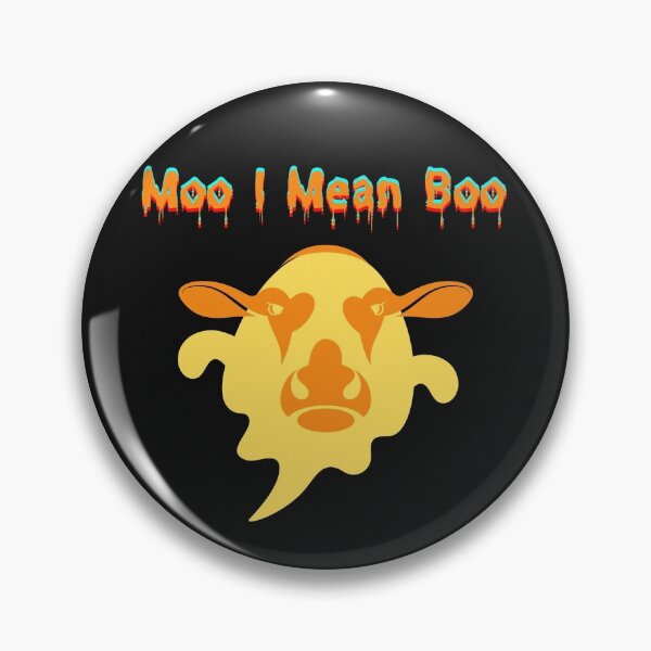 Item preview, Moo I Mean Boo Ghost Cow Halloween Farmer Costume designed and sold by Bwaichigo.