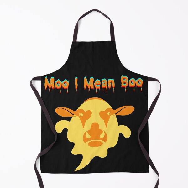Item preview, Moo I Mean Boo Ghost Cow Halloween Farmer Costume designed and sold by Bwaichigo.