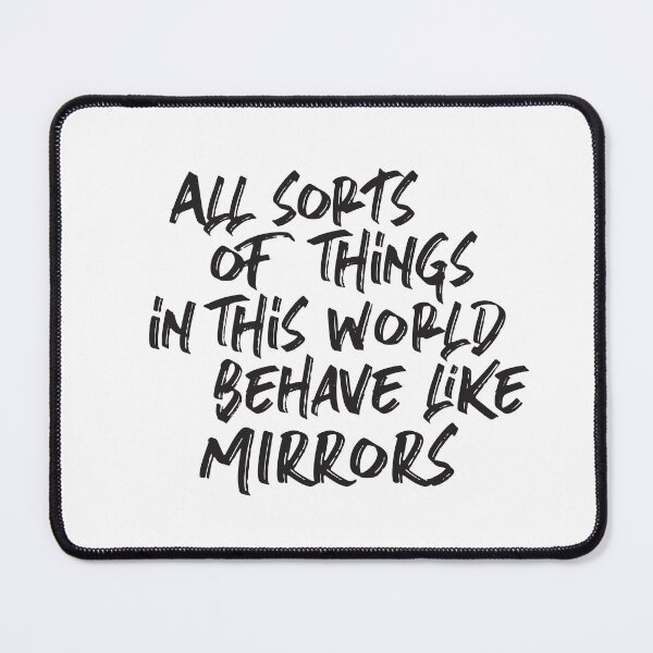 Lacan Mirrors Mouse Pad
