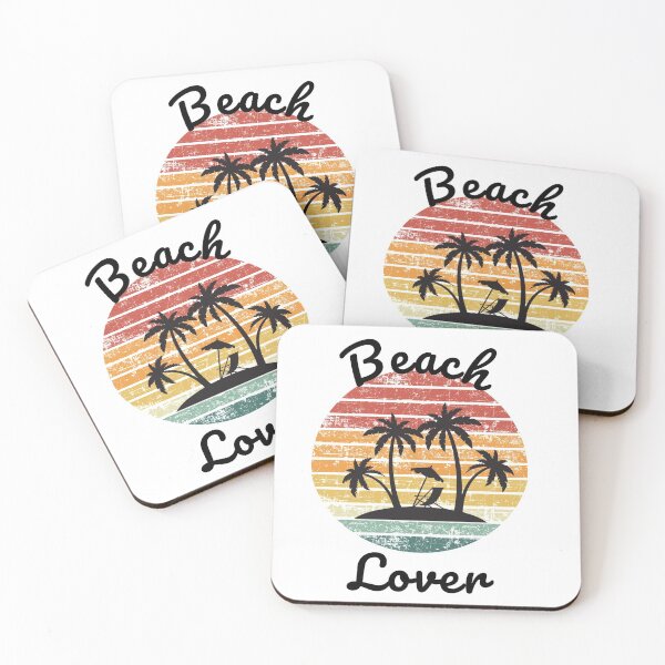 Item preview, Beach Lover Tropical Retro Sun Beach  designed and sold by JackLamel.