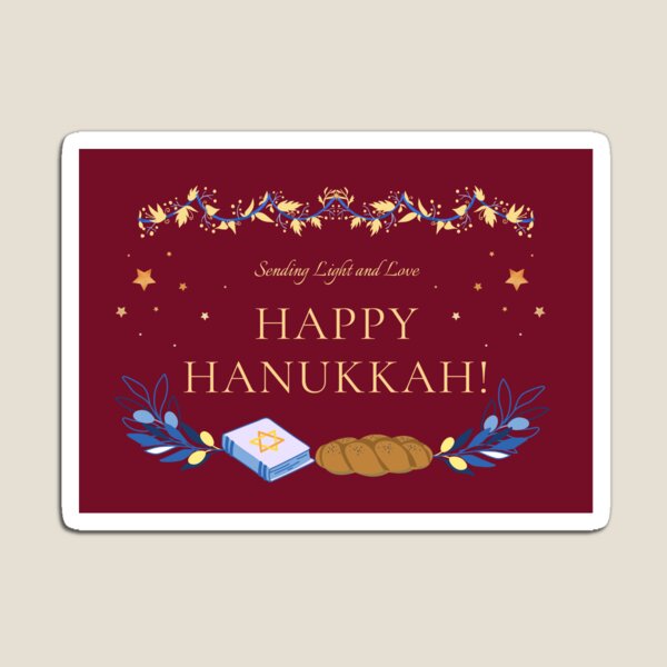 Item preview, Hanukkah Sameach! Happy Hanukkah! Sending Light and Love designed and sold by IrinchiDE.