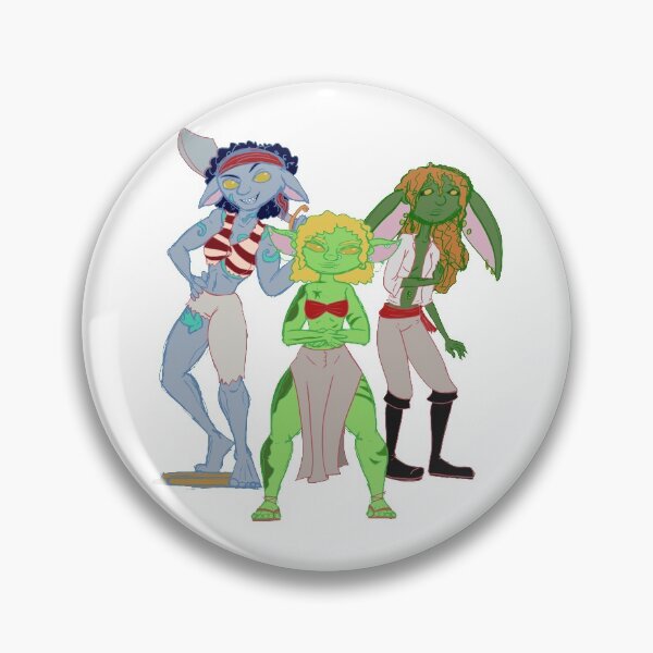 Item preview, Pirate Goblin Ladies designed and sold by xelathegreat.