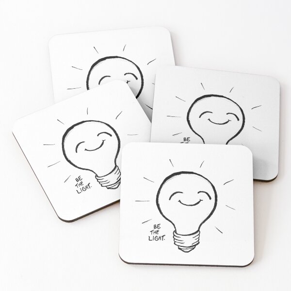Item preview, Be The Light Joie De Vivre Cartoon designed and sold by MarckRivers.