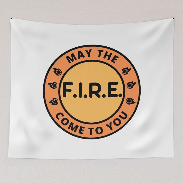 Item preview, May the F.I.R.E. come to you - Financial Freedom designed and sold by Rat to Lion.