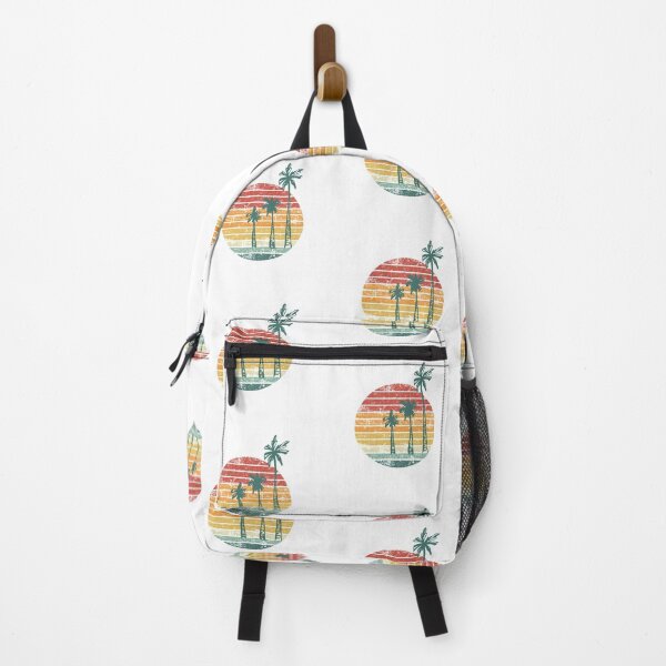 Item preview, Tropical Vacation Palm Tree Coconut Retro Sun Tropical Beaches designed and sold by JackLamel.