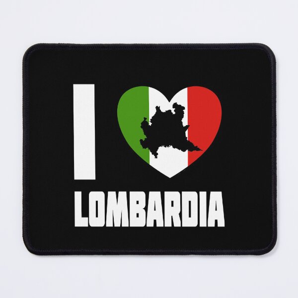 Item preview, I Love Lombardia - Italian Heart With Lombardy Silhouette designed and sold by molamode.
