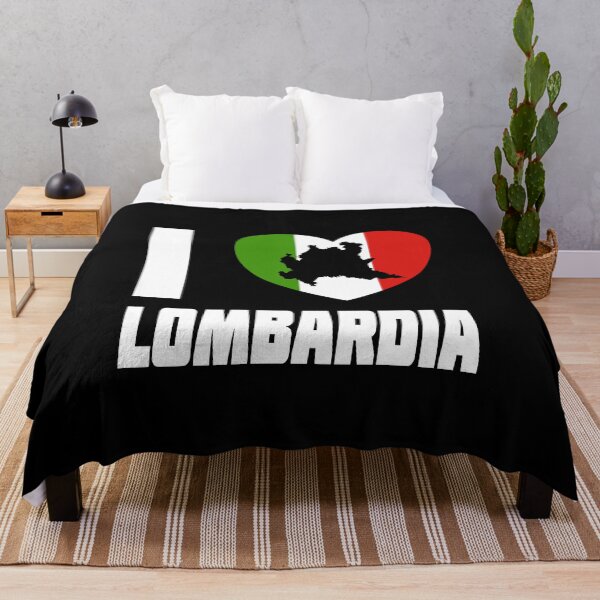 Item preview, I Love Lombardia - Italian Heart With Lombardy Silhouette designed and sold by molamode.
