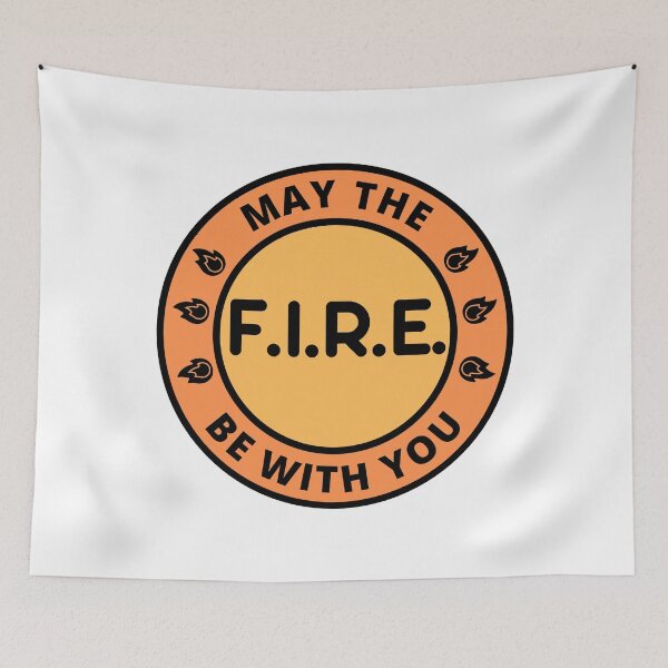 Item preview, May the F.I.R.E. be with you - Financial Freedom designed and sold by Rat to Lion.