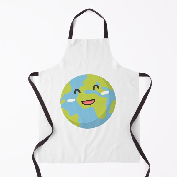 Item preview, smiley earth planet face designed and sold by OurCyberGalaxy.