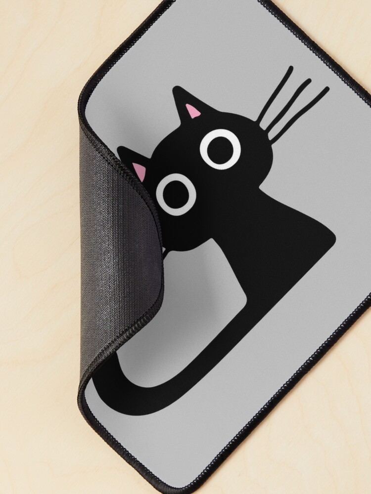 Cutie Kitty Cat Wide Eyed Black Kitten Sticker for Sale by Jenn Inashvili