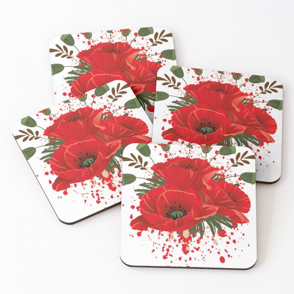 Item preview, Red flower designed and sold by Adbor-Tb.