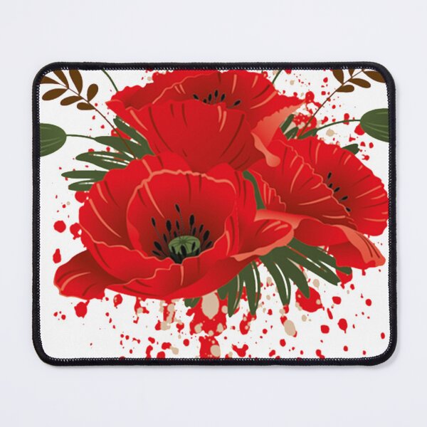 Item preview, Red flower designed and sold by Adbor-Tb.