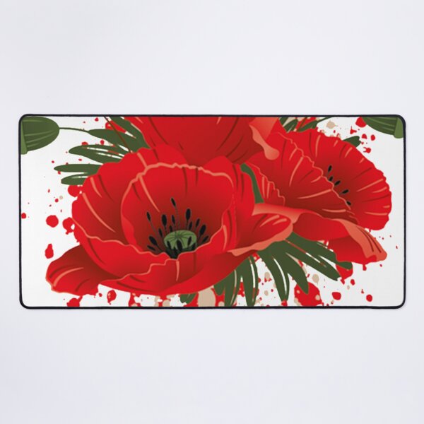 Item preview, Red flower designed and sold by Adbor-Tb.