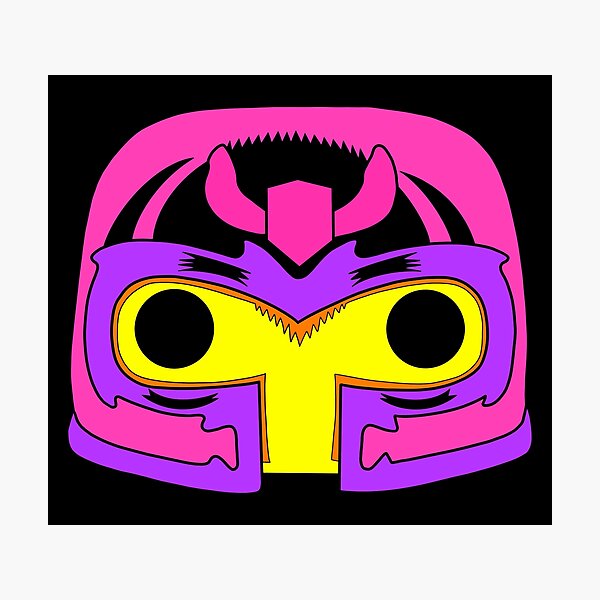 Item preview, estilo pop magneto de luz negra designed and sold by aeneix.
