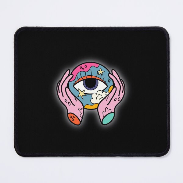 Item preview, Manifestation Third eye funky colorful art designed and sold by Duundeed.