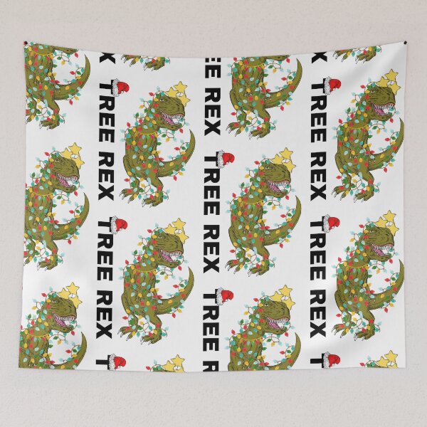 Item preview, Tree Rex Christmas Dinosaur T Rex designed and sold by RheaRealm.