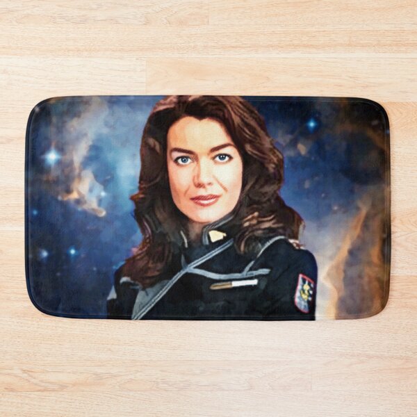 Item preview, Ivanova in Uniform Watercolor Pen Portrait designed and sold by orionlodubyal.