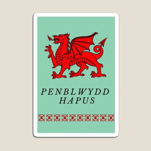 Item preview, Penblwydd Hapus- Welsh Dragon Greeting Card designed and sold by BlakefourDesign.