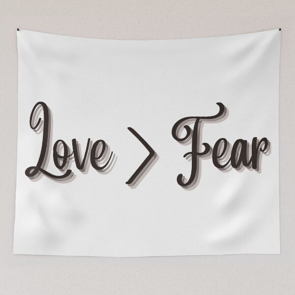 Item preview, Love Is Greater Than Fear designed and sold by Bwaichigo.