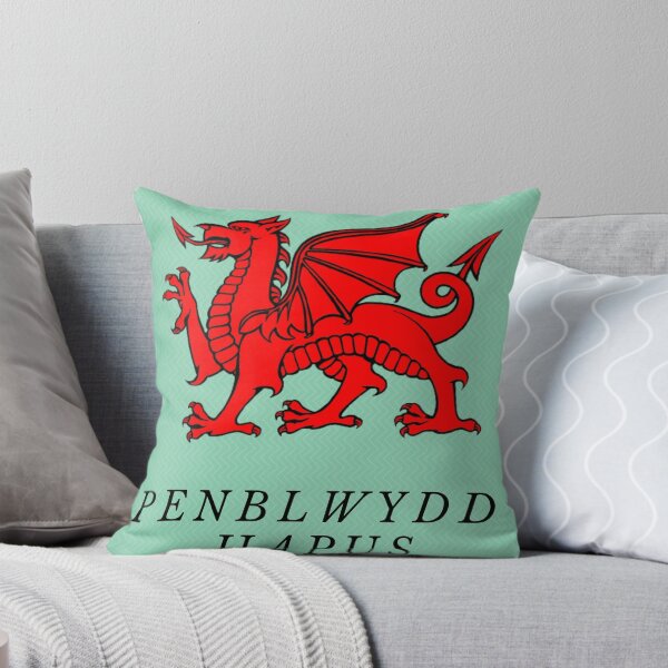 Item preview, Penblwydd Hapus- Welsh Dragon Greeting Card designed and sold by BlakefourDesign.