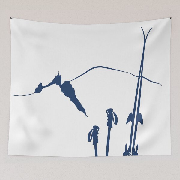 Item preview, Chamonix Mont Blanc Aiguille du Midi La Flégère gradient by leewarddesign designed and sold by leewarddesign.