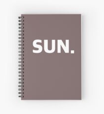 SUNDAY. Spiral Notebook