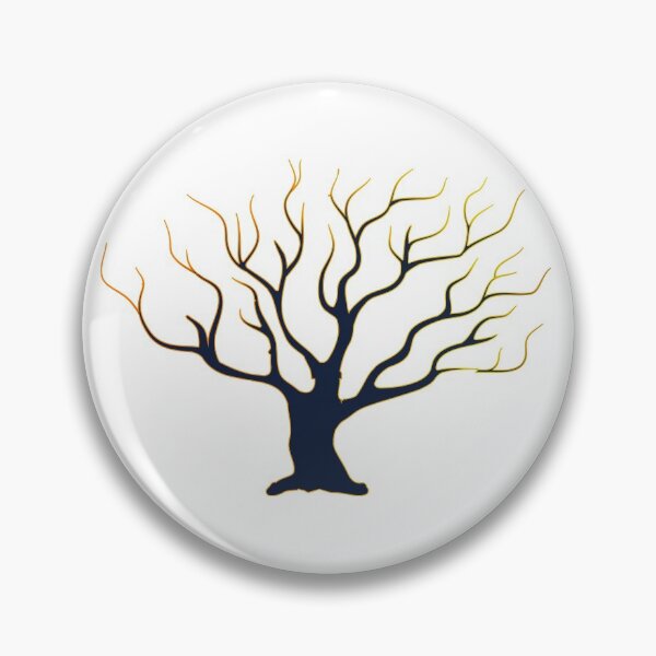 Artikelvorschau, gruseliger Halloween-Baum mit goldenen Zweigen entworfen und verkauft von DrGamyx.