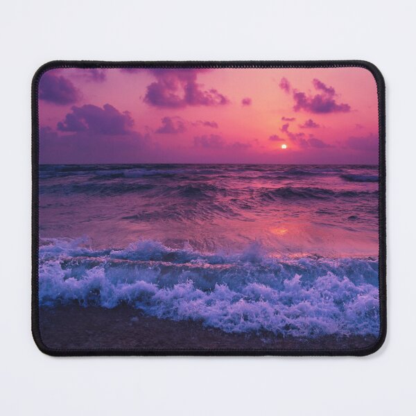 Item preview, Pink Sunset Ocean Waves designed and sold by newburyboutique.