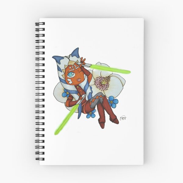 Item preview, Ahsoka with Florals designed and sold by Red-can-draw.