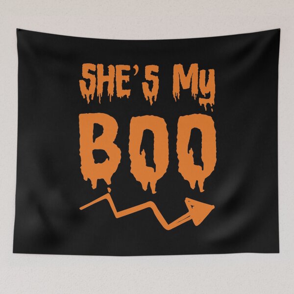 Item preview, She's my boo, couple halloween designed and sold by Mirnamar.