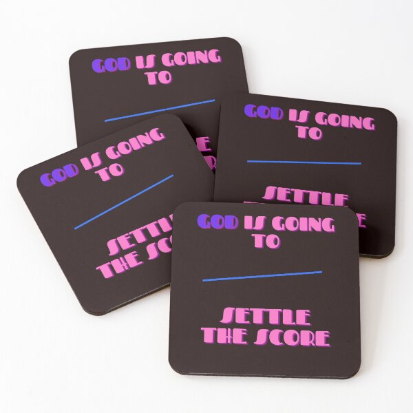 Item preview, GOD IS GOING TO SETTLE THE SCORE designed and sold by forgodandcountr.