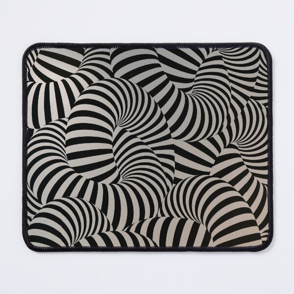 Trippy Moving Pattern Mouse Pad