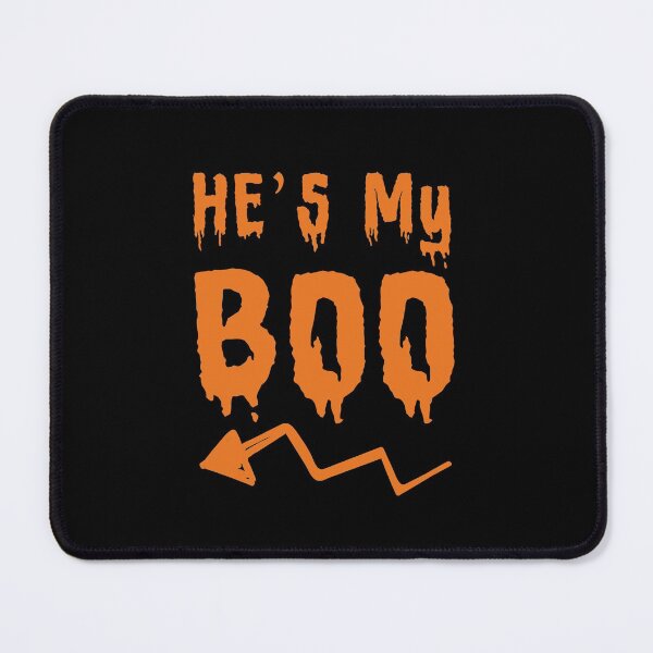 Item preview, he's my boo, couple halloween designed and sold by Mirnamar.