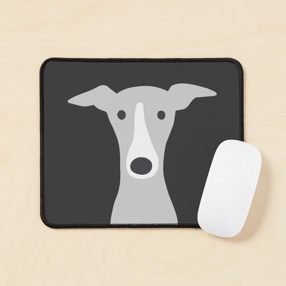 Greyhound | Italian Greyhound | Cute Whippet Dog Mouse Pad