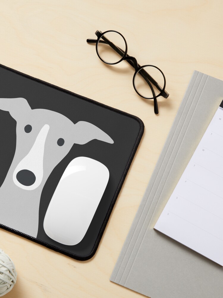 Alternate view of Greyhound | Italian Greyhound | Cute Whippet Dog Mouse Pad