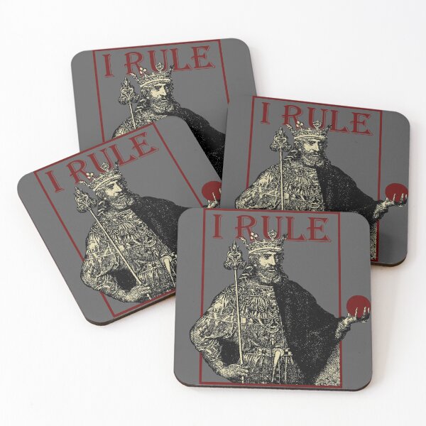 Item preview, I Rule (Blk) designed and sold by artistdiat.