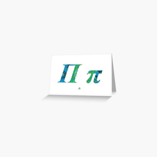 Item preview, Pi Greek Alphabet designed and sold by joancaronil.